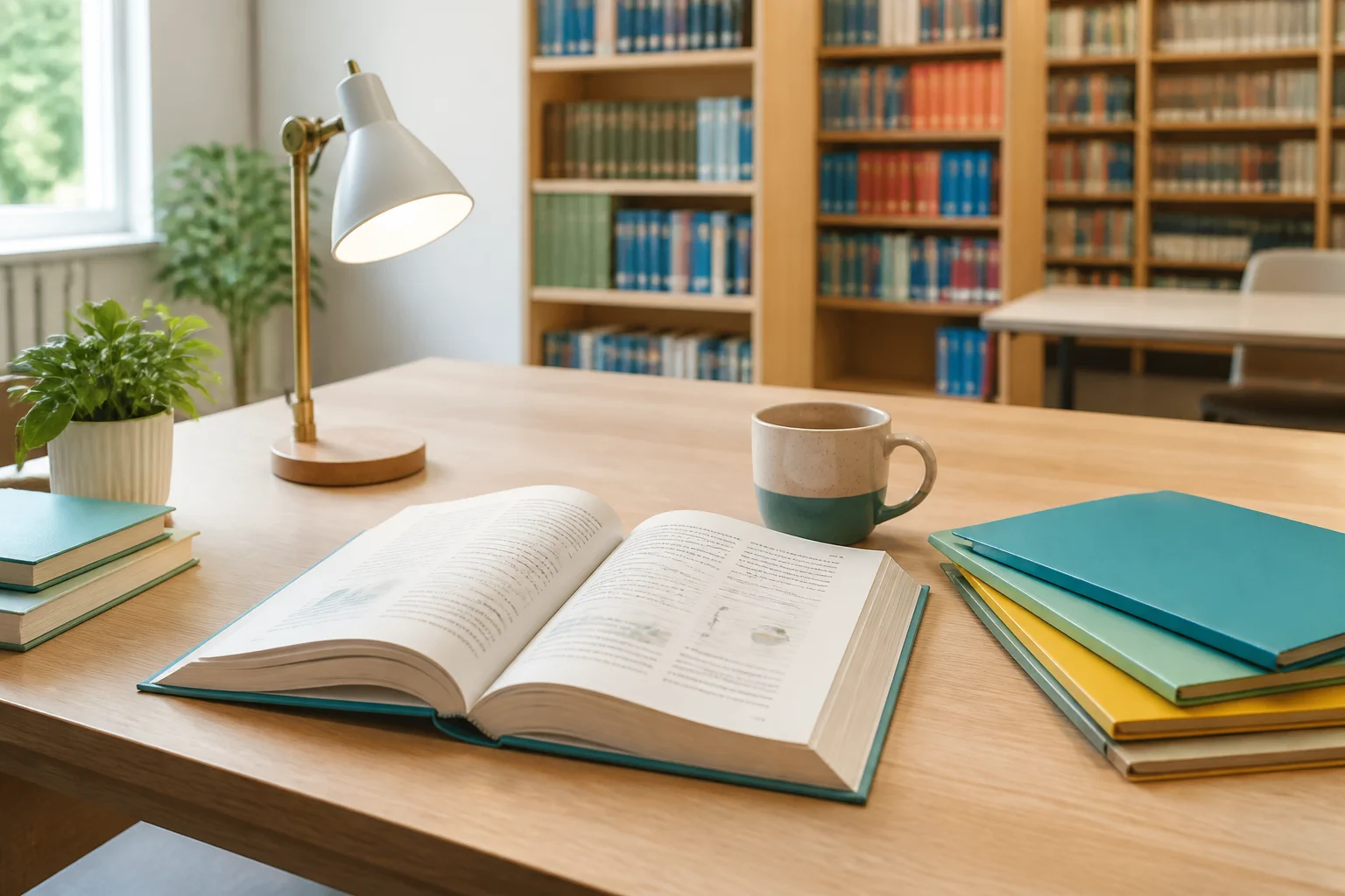 Bibliotecă și materiale de orientare pentru parcursul educațional